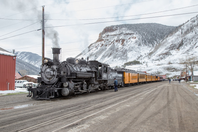 Обои картинки фото техника, паровозы, состав, локомотив