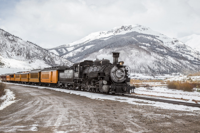 Обои картинки фото техника, паровозы, состав, локомотив