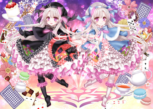 Обои картинки фото аниме, fate, stay night, nursery, rhyme