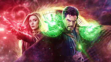 Картинка doctor+strange+in+the+multiverse+of+madness+||+2022 кино+фильмы -unknown+ другое ужасы фантастика фэнтези боевик бенедикт камбербэтч элизабет олсен wanda maximoff доктор стрэндж в мультивселенной безумия