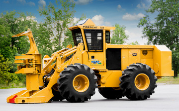 Картинка техника тракторы tigercat