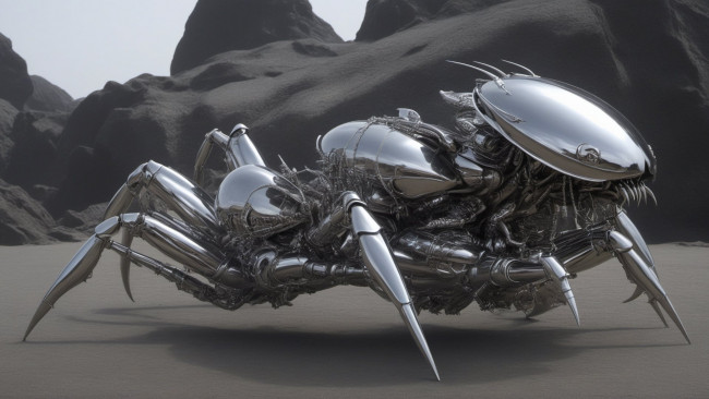 Обои картинки фото 3д графика, _science fiction, нейросети, графика, нейроарт, ai, art, нейронные, сети, рисунки, нейро, искусство, нейрографика, graphics, neuroart, neural, networks, drawings, neuro, neurography, created, by, dave, высокотехнологичное, существо