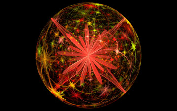 Картинка 3д графика fractal фракталы цвета фон рисунок