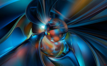 Картинка 3д графика fractal фракталы рисунок фон цвета