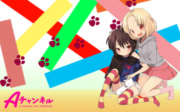 Картинка аниме channel девушки