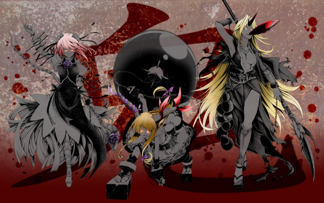 Обои картинки фото аниме, touhou