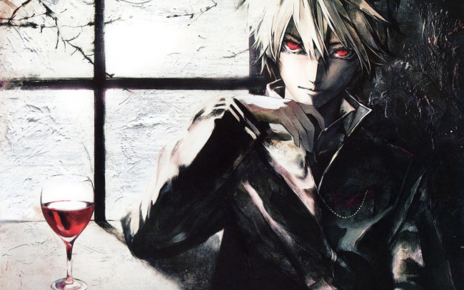 Обои картинки фото аниме, weapon, blood, technology