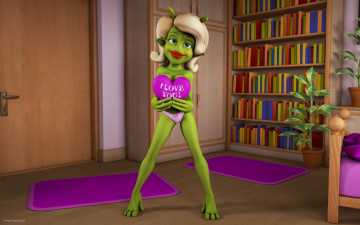 Картинка planet+51 3д+графика ___ персонаж интерьер