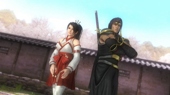 Обои картинки фото 3д графика, аниме , anime, девушка, взгляд, фон, оружие, парень