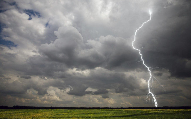 Обои картинки фото природа, молния,  гроза