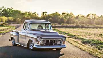 Картинка автомобили chevrolet 1955
