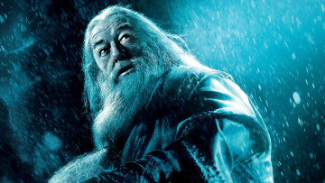 Картинка кино+фильмы harry+potter+and+the+half-blood+prince альбус дамблдор директор дождь