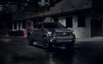 Картинка 2020+toyota+tundra автомобили toyota tundra nightshade 2020 внедорожник улица город пикап