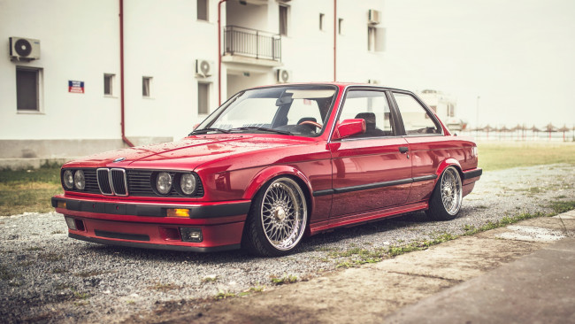 Обои картинки фото автомобили, bmw, e30