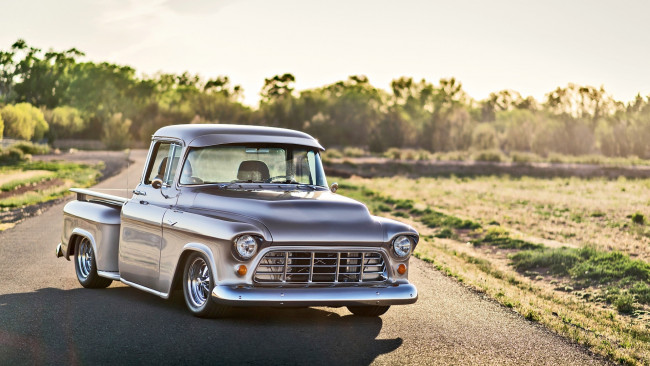 Обои картинки фото автомобили, chevrolet, 1955