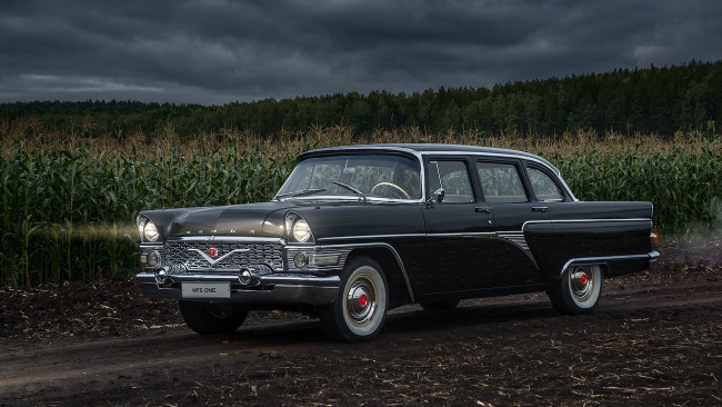 Обои картинки фото автомобили, газ, газ-13, чайка