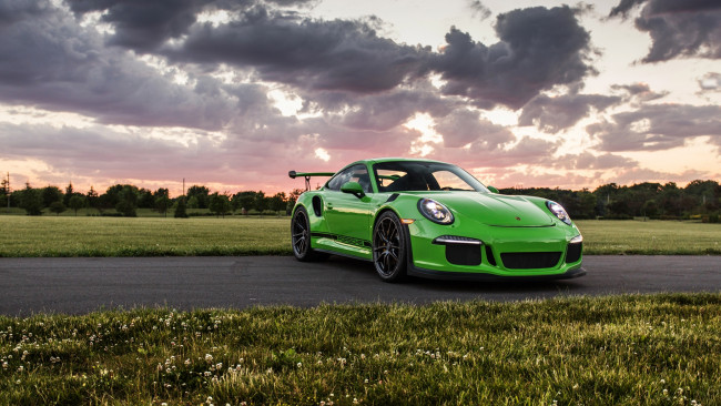 Обои картинки фото автомобили, porsche, 911, gt3, rs