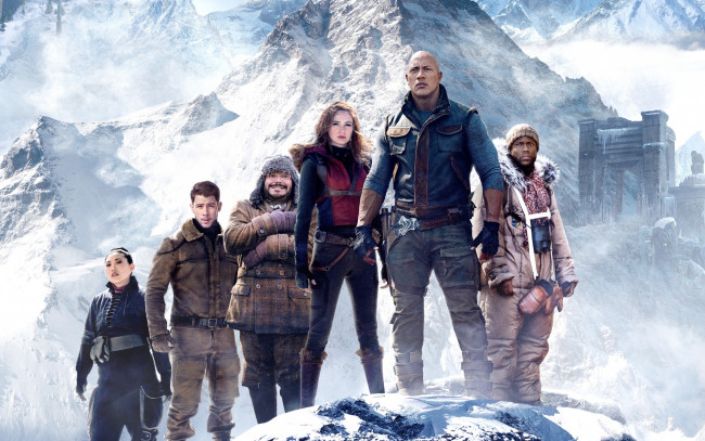 Обои картинки фото jumanji,  the next level , 2019, кино фильмы,  the next level, джуманджи, новый, уровень, фэнтези, комедия, карен, гиллан, дуэйн, джонсон, мэдисон, айсмен, джек, блэк, эшли, скотт