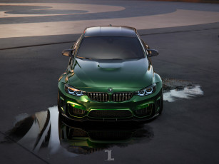 Картинка автомобили 3д bmw m4 widebody kit full throttle stance tuning