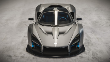 обоя автомобили, 3д, mclaren, senna, longtail