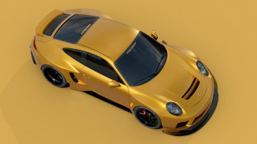 Картинка автомобили 3д porsche 911 carrera widebody