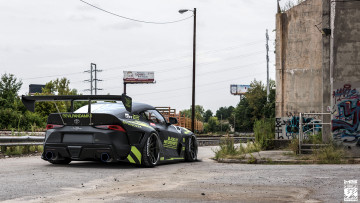 Картинка автомобили 3д toyota supra pandem