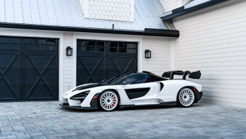 Картинка автомобили mclaren senna era forged white