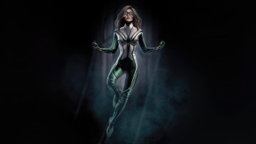 Картинка madame+web+ +2024+ рисованное кино +мультфильмы anya corazon madame web фантастика боевик изабела мерсед isabela merced