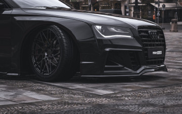 обоя автомобили, 3д, audi, a8, d4, widebody, goliash, rotiform, wheels
