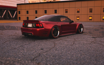 Картинка автомобили 3д ford mustang cobra r widebody kit