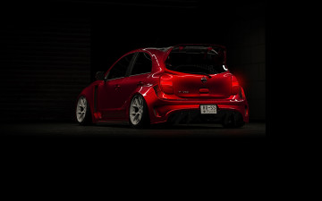Картинка автомобили 3д nissan micra widebody