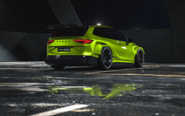 Картинка автомобили 3д skoda enyaq r5 rally version