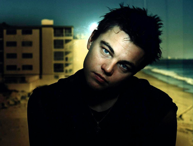 Обои картинки фото мужчины, leonardo dicaprio, актер, лицо, здание