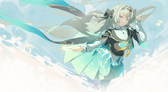 Обои картинки фото аниме, honkai,  star rail, star, rail