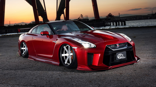 Обои картинки фото автомобили, nissan, datsun, gtr, r35, final, edition, kuhl, racing