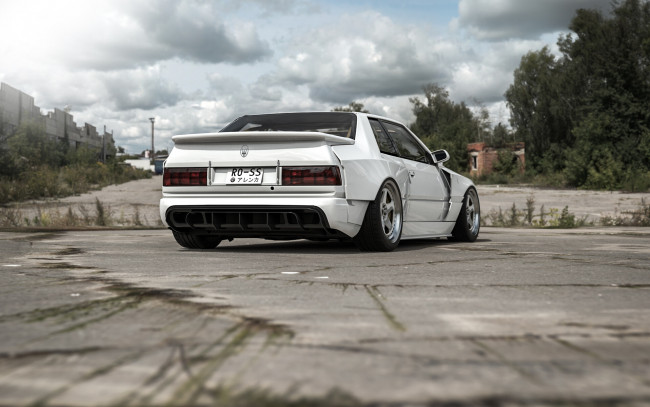 Обои картинки фото автомобили, 3д, maserati, ghibli, widebody, 1997