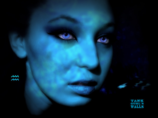 Обои картинки фото zodiac, aquarius, разное, знаки, зодиака