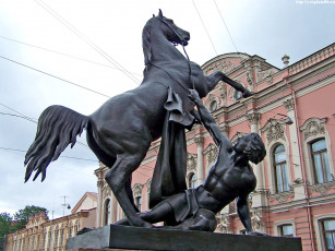 Картинка прогулки по питеру города санкт петербург петергоф россия