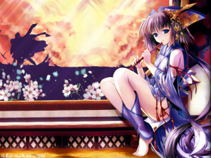 Картинка аниме headphones instrumental