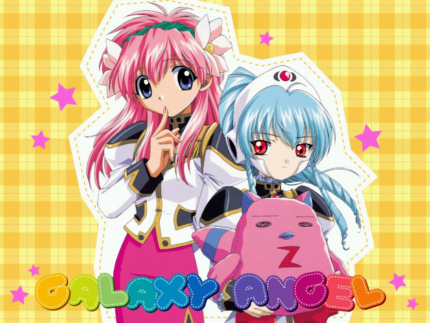 Обои картинки фото аниме, galaxy, angel