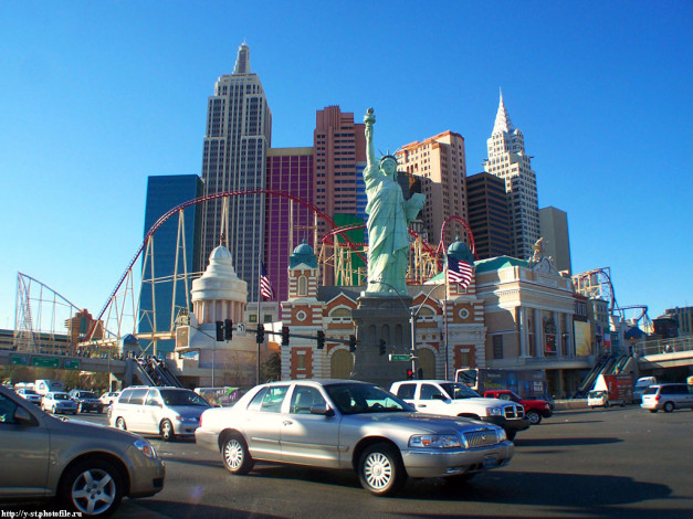 Обои картинки фото лас, вегас, казино, нью, йорк, нью, йорк, города, сша