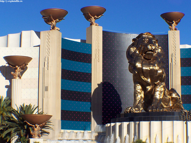 Обои картинки фото лас, вегас, стрип, или, бульвар, лав, города, сша