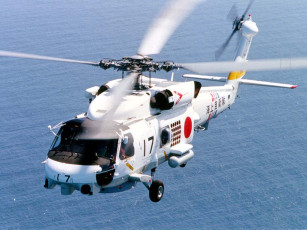 Картинка 60 hawk sh 60j авиация вертолёты