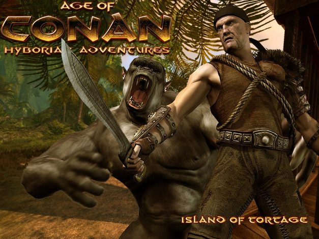 Обои картинки фото age, of, conan, hyborian, adventures, видео, игры