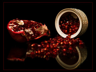 Картинка леонидовна зёрна граната еда гранат