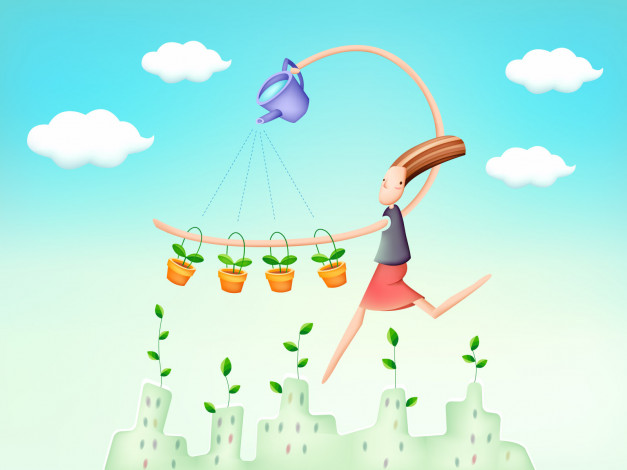 Обои картинки фото векторная, графика