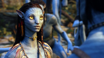 обоя аватар, кино, фильмы, avatar, синий