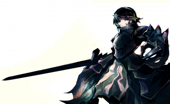 Обои картинки фото saber, аниме, fate, stay, night