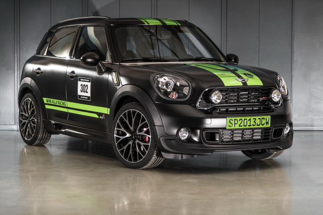 Обои картинки фото 2013, mini, countryman, all4, jcw, автомобили