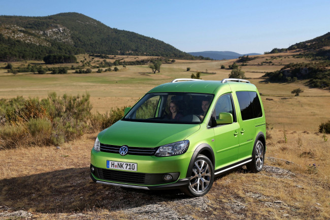 Обои картинки фото 2013, volkswagen, caddy, cross, автомобили